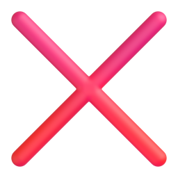 ❌